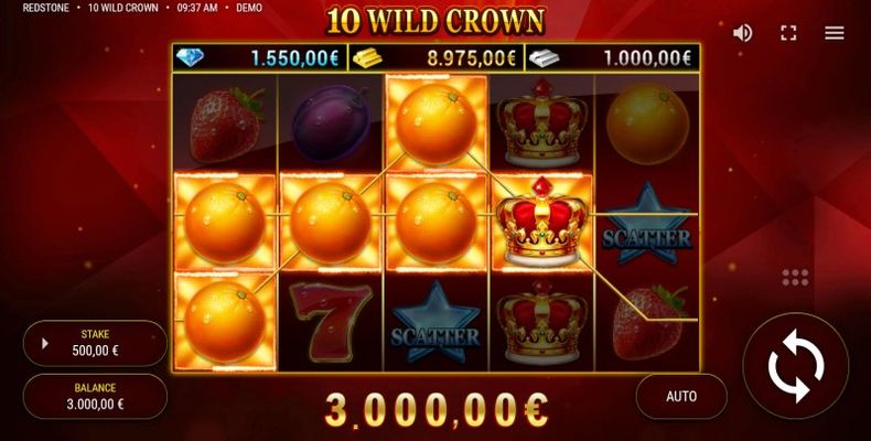 A four of a kind win