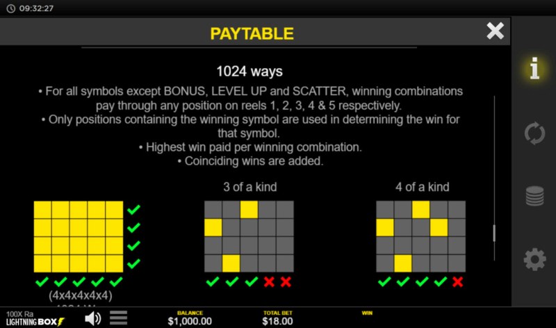 1024 Ways to Win