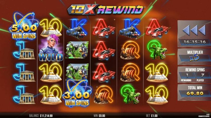 Free Spins Game Board