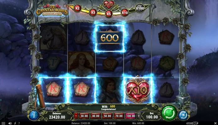 A four of a kind win