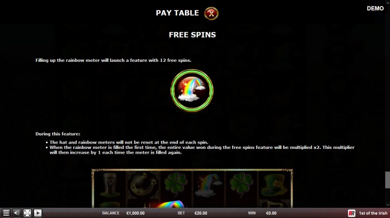 Free Spin Feature Rules