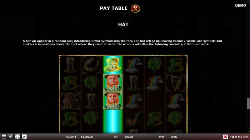 1st of the Irish :: Hat feature
