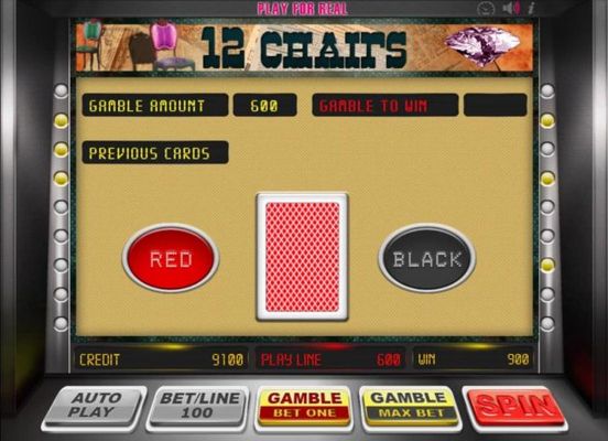 Gamble Feature Game Board