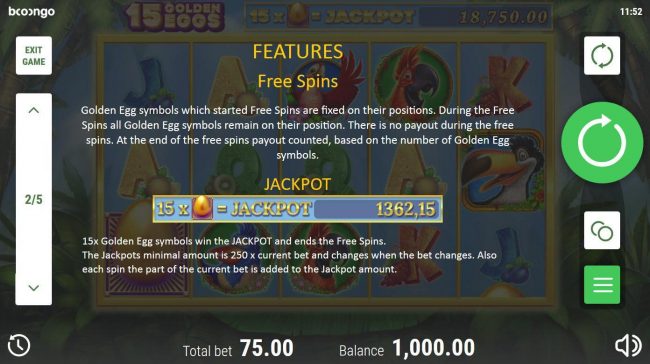 Free Spins Rules