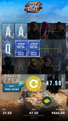 Three of a Kind win
