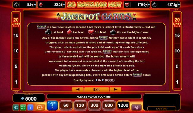 Jackpot Rules