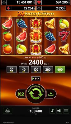Three of a Kind win