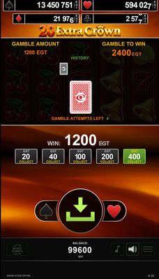 Red or Black Gamble Feature