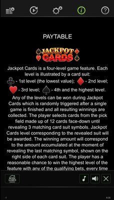 Jackpot Feature