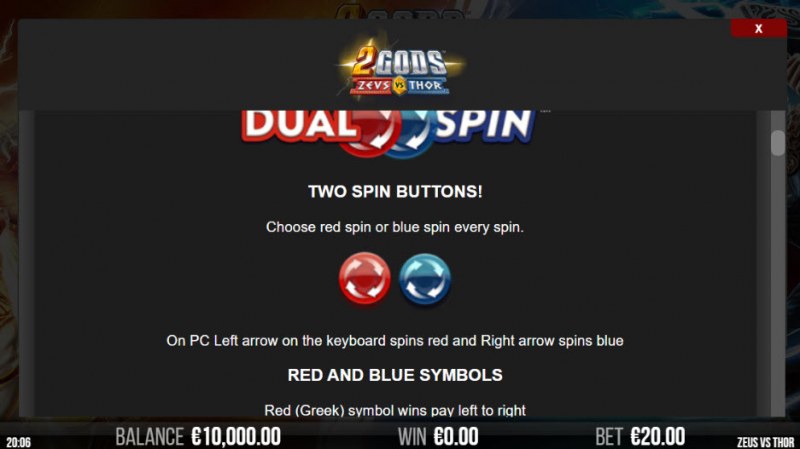 Dual Spin Feature