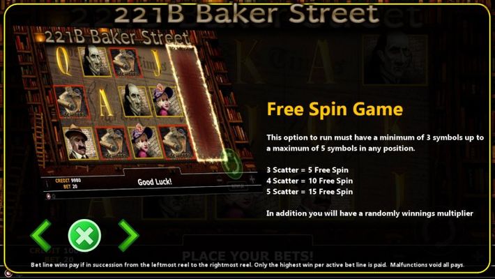 Free Spins Rules