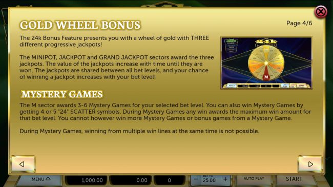 Bonus Game Rules