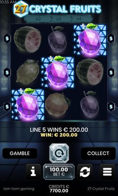 Three of a Kind win