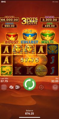 A four of a kind win