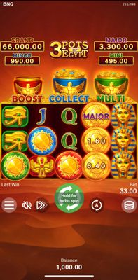 Main Game Screen