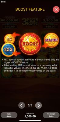 Boost Feature