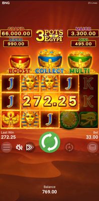 Multiple winning paylines