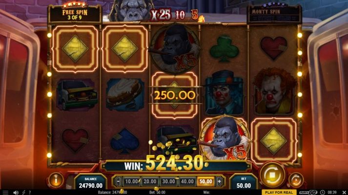 Free Spins Game Board