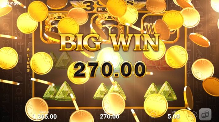 3 Coins Egypt Hold and Win :: Big Win