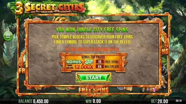 You Won Jungle City Free Spins