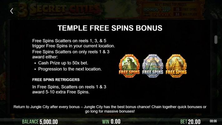 Free Spin Feature Rules