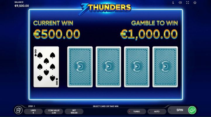 Red or Black Gamble Feature