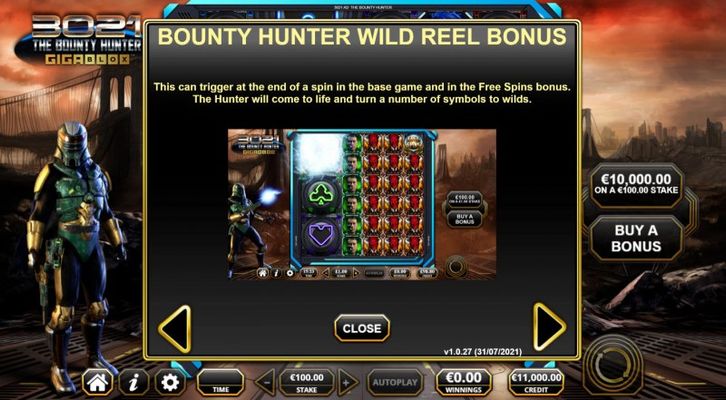 Bounty Hunter Wild Reel Feature