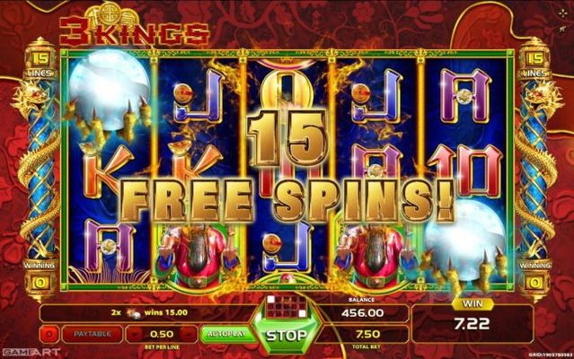 15 Free Spins