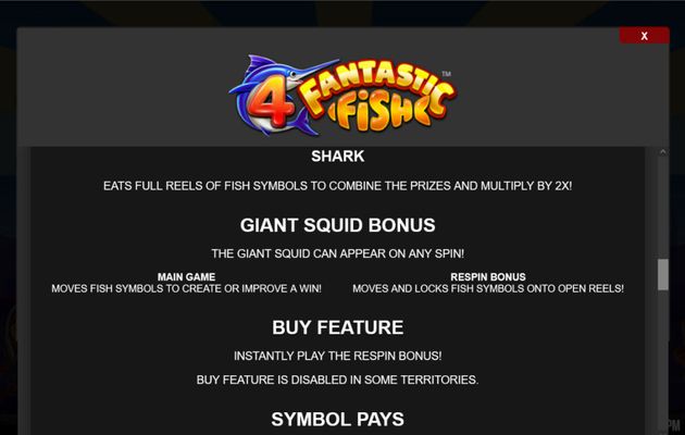 Giant Squid Bonus