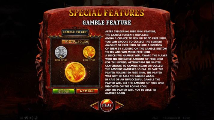 Gamble Feature Rules