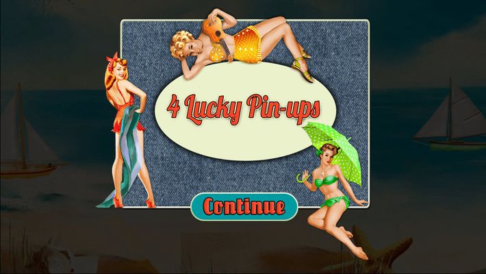 Play slots at Africa Casino: Africa Casino featuring the Video Slots 4 Lucky Pin-Ups with a maximum payout of $24,000