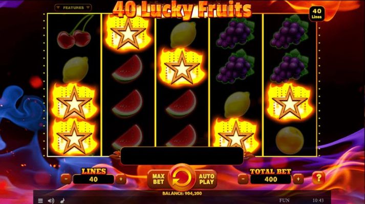 40 Lucky Fruits :: Scatter Win