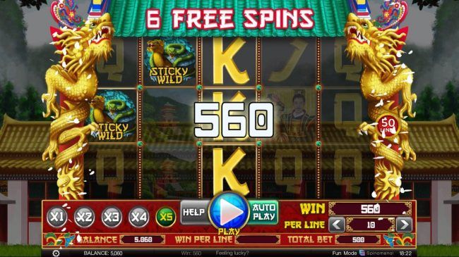 Free Spins Game Board