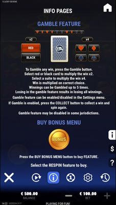 Gamble Feature