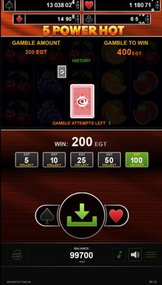 Red or Black Gamble Feature