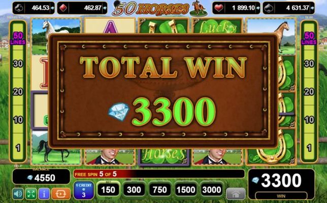 Total Free Spins Payout