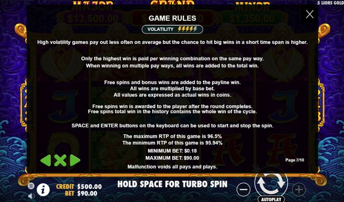 General Game Rules