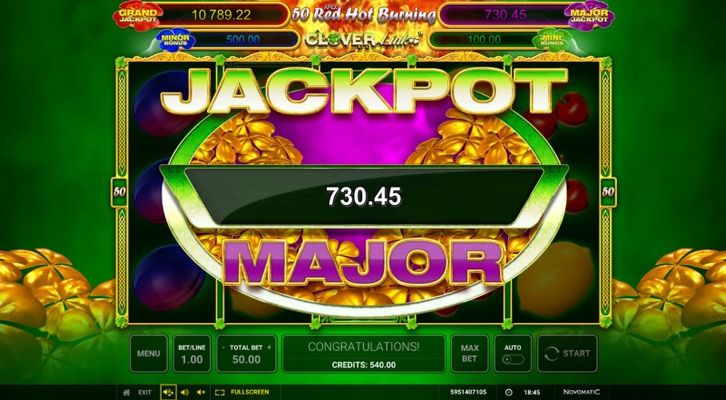 Major jackpot awarded