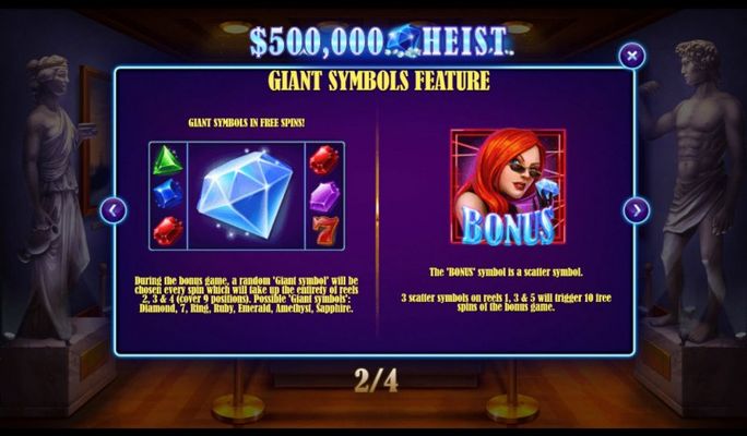 500K Heist :: Wild and Scatter Rules