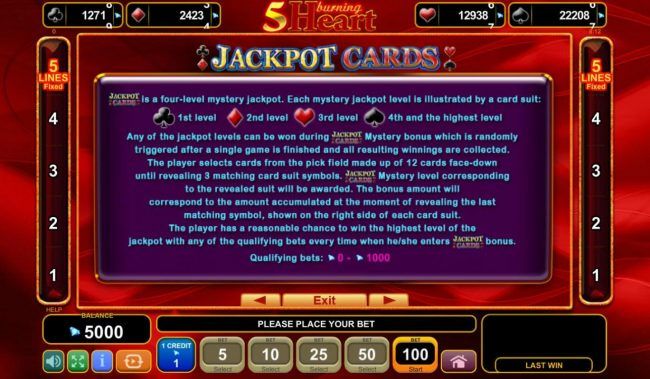 Jackpot Feature Rules