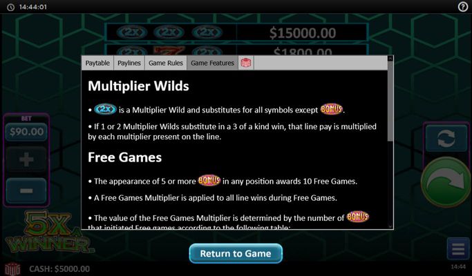 Multiplier Wilds