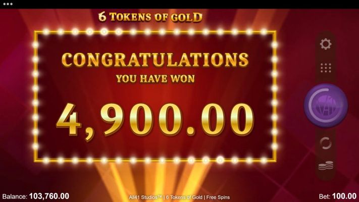 Total Free Spins Payout