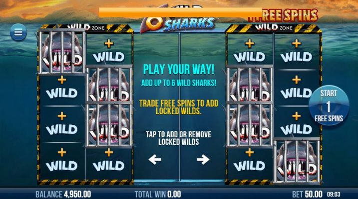 Locked Wilds In Free Spins