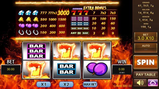 Scatter win triggers the free spins feature