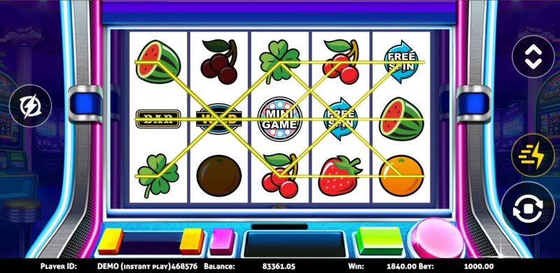 Multiple winning paylines