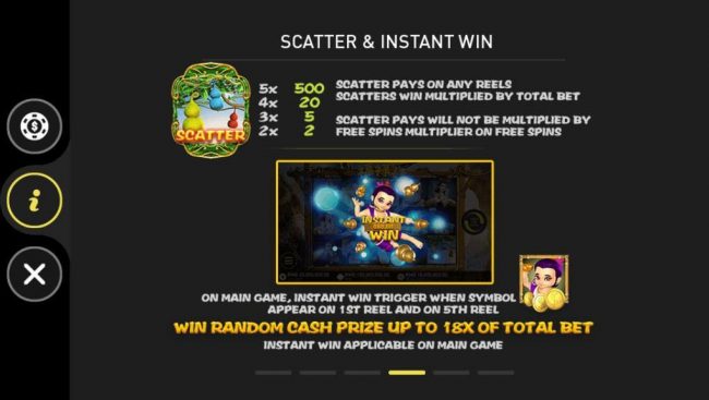 Scatter and Instant Win Rules