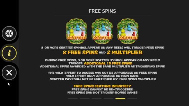 Free Spins Bonus Game Rules