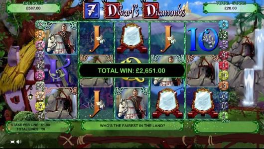 The Free Spins Feature Pays Out $2,651 jackpot