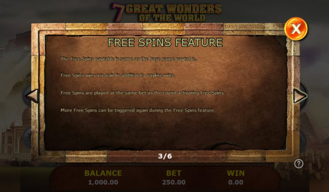 Free Spins Rules