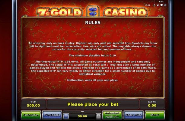 General Game Rules